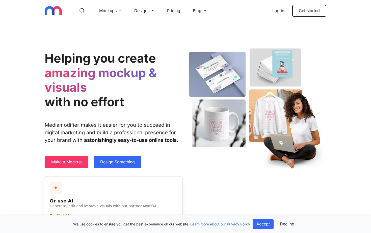Mediamodifier 页面快照